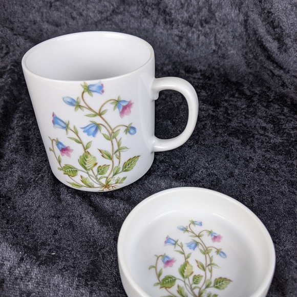 Unique vintage mug with ashtray or teabag rest cover - Picture 11 of 11